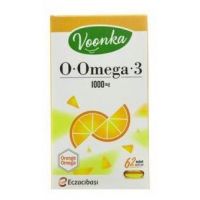 VOONKA O-OMEGA 3 PORTAKALLI 1000 MG 62 TABLET