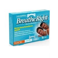 BREATHE RİGHT ŞEFFAF BURUN BANDI 10 ADET