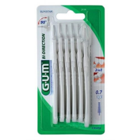 GUM Bİ-DİRECTİON ARAYÜZ FIRÇASI BEYAZ 0.7 MM