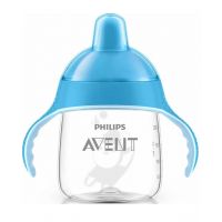 AVENT PENGUEN DAMLATMAZ BARDAK 260ML MAVİ 12M+