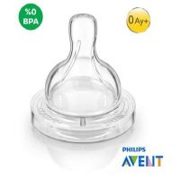 AVENT KLASİK BİBERON EMZİĞİ 1 DELİK 2'Lİ YENİDOĞAN AKIŞ