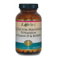 LİFETİME Q CALCİUM MAGNESİUM POTASSİUM VİTAMİN D & BORON 120 KAPSÜL