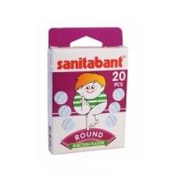 SANİTABANT ROUND YUVARLAK YARA BANDI 20'Lİ PAKET