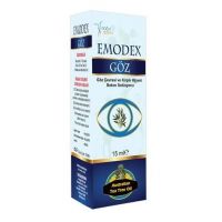 EMODEX GÖZ ÇEVRESİ VE KİRPİK HİJYENİ BAKIM SOLÜSYONU 15ML